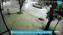 Gritos y ataque motochorro en un barrio de La Plata