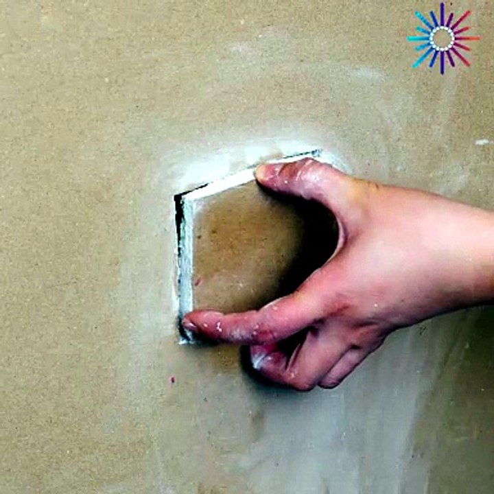 Goodbye hole, hello smooth wall 👋