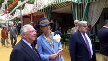 La infanta Elena, en la Feria de Abril de Sevilla