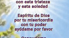 Espíritu de Dios, ayúdame 🙏.