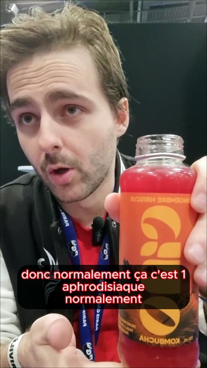 DEGUSTATION de Ciao Kombucha Gingembre Hibiscus