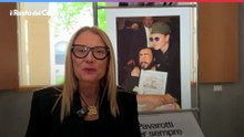 Nicoletta Mantovani alla mostra 'Occhi sulla storia' di Modena: video