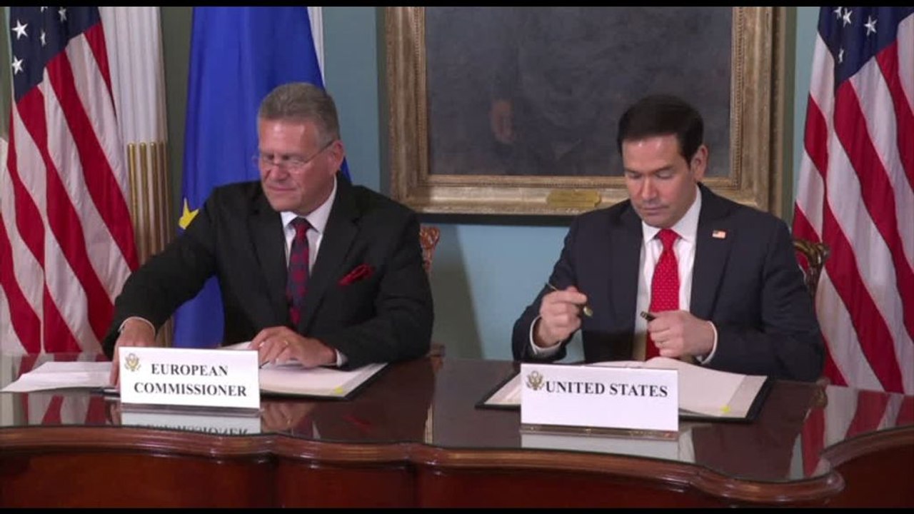 Usa-Ue insieme contro dominio Cina, firmata intesa minerali critici