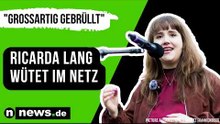 Ricarda Lang: "Großartig gebrüllt" - Grünen-Politikerin wütet im Netz