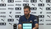 Carlos Corberán, rueda de prensa previa al Girona - Valencia