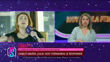 Fernanda Iglesias contó el despectivo comentario que desató la pelea con María Julia Oliván