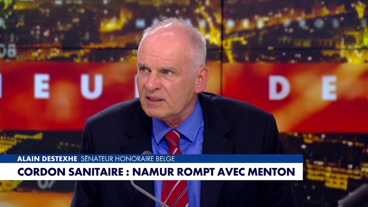 Alain Destexhe, revient sur le choix de la ville belge de Namur qui veut rompre son jumelage avec Menton