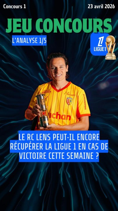 Analyse 1 : Brest - Lens