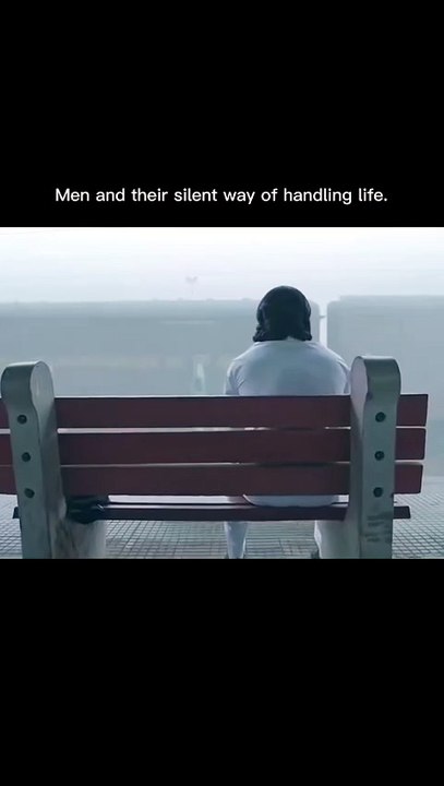 Man and silence