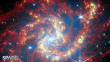 James Webb Space Telescope Captures Stunning View Of Spiral Galaxy NGC 2283