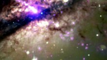 Black Hole Jet Runs Into 'Unidentified Object' In Chandra X-Ray Telescope Observations