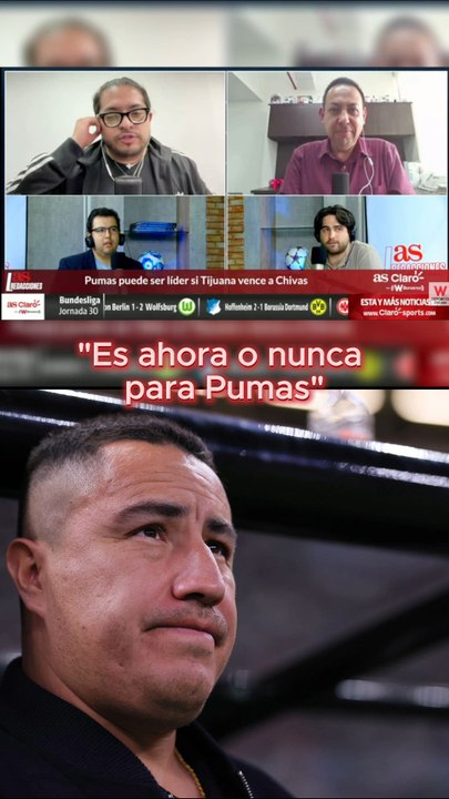Es ahora o nunca para los Pumas