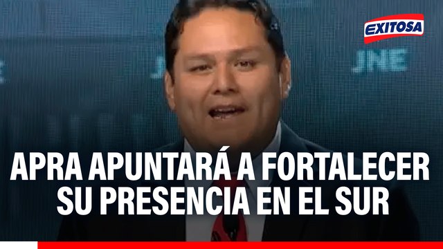 Resultados en el sur y el voto joven dejó una reflexión en el APRA, según Enrique Valderrama
