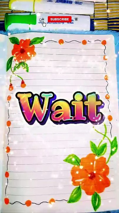 Wait Till the End… Magic Border Drawing ✨ #shorts #viral #satisfying