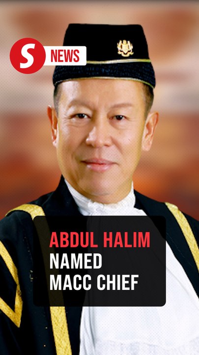 Abdul Halim appointed new MACC chief commissioner