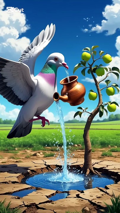 Giant Pigeon Saves the Tree 😻🕊️🌳  Beautiful Take-Off of Hope