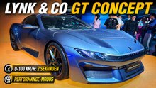 Lynk & Co GT Concept Time to Shine mit Performance-Modus