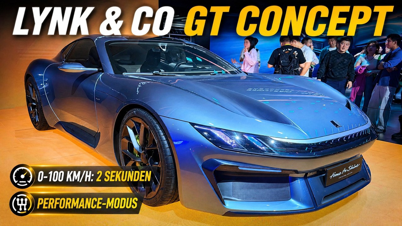 Lynk & Co GT Concept Time to Shine mit Performance-Modus