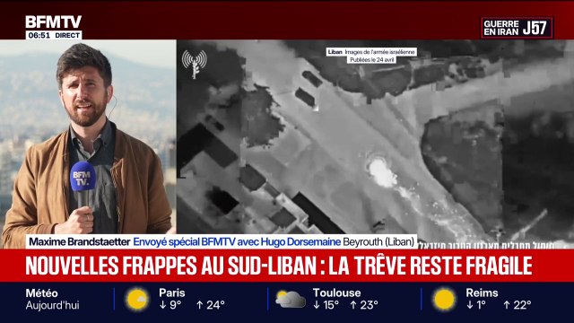 Guerre au Moyen-Orient: le ministère de la Santé libanais fait état de six morts dans des frappes israéliennes
