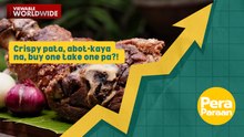 Crispy pata, abot-kaya na, buy one take one pa?! | Pera Paraan