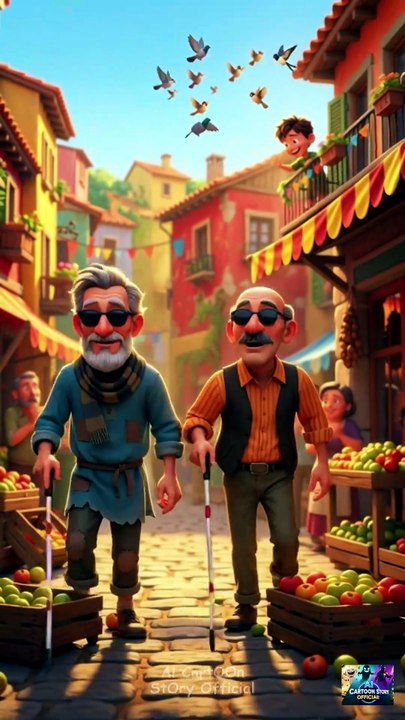 Unexpected Comedy Animation | Funny Blind Fight Twist 😂 |  #shorts #viral #trending