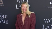 Veronika Dash on the red carpet at the premiere of "The Wolf and the Lamb"