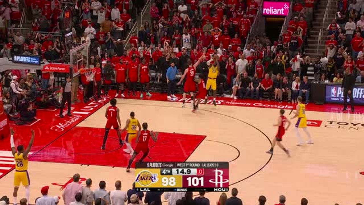 LeBron and Smart come up clutch to send Lakers to OT against Rockets