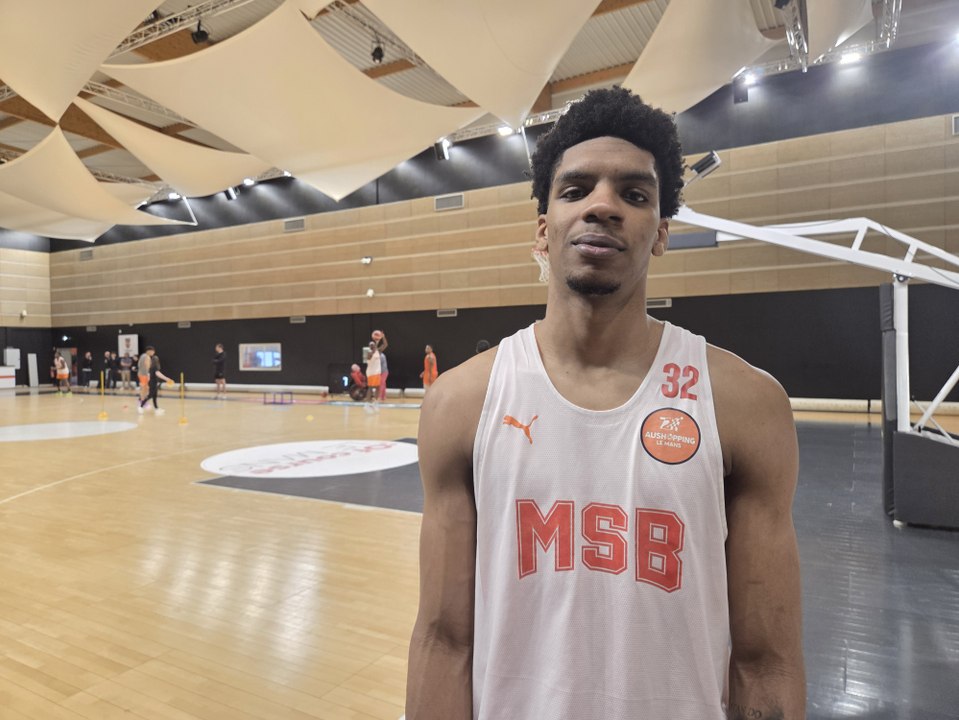 Lucas Dufeal du MSB avant la finale de Coupe de France de basket : "Il faut être dans le match dès le début"