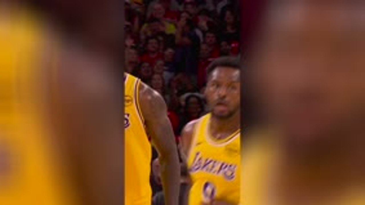 Lakers - LeBron adresse un alley-oop à Bronny et entre dans l'histoire