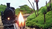 Mini Train vs Fire 🔥🚂