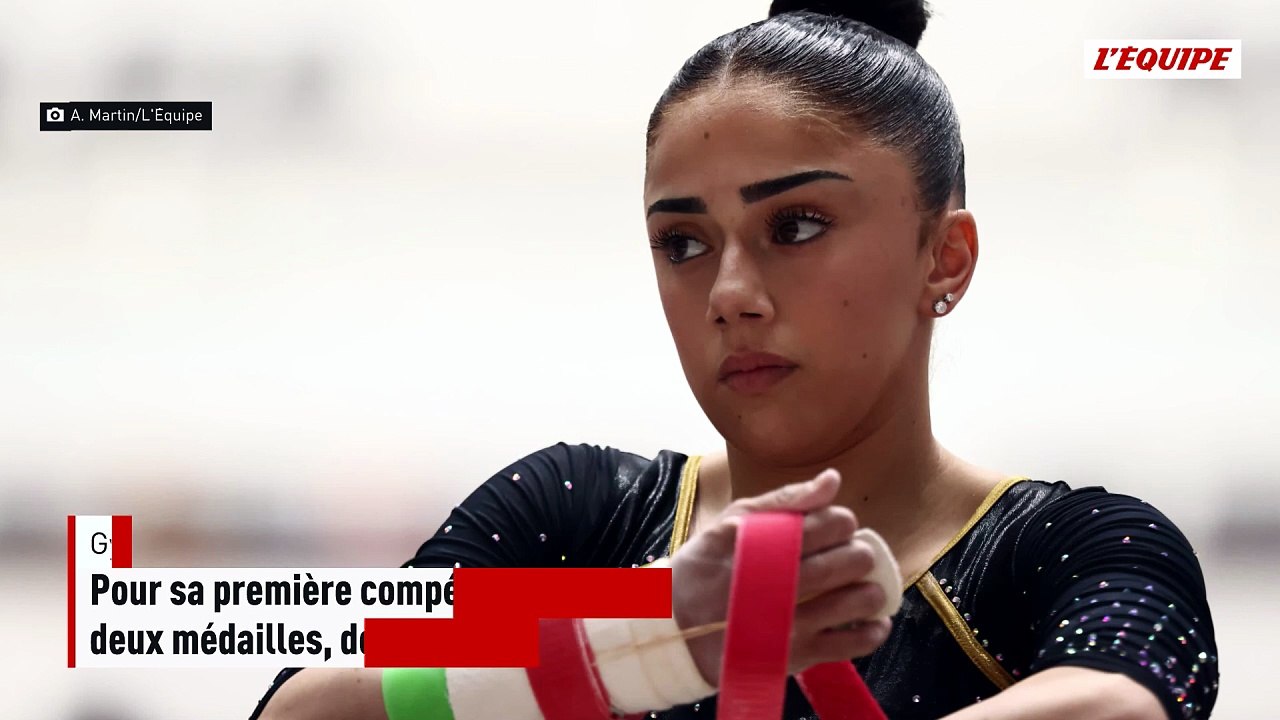 Djenna Laroui décroche deux médailles, dont un titre de championne d'Afrique par équipes - Gym