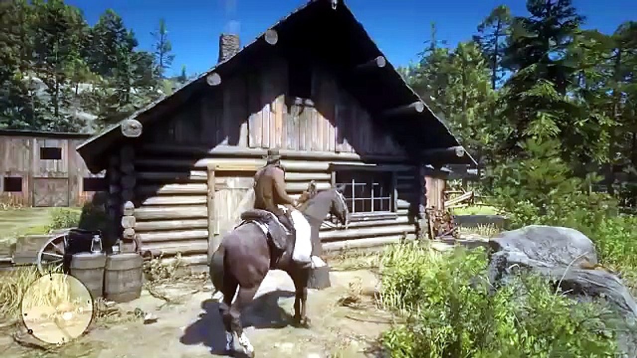 Finding unique weapons and hidden treasures in #rdr2