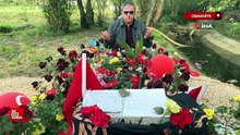 Saldırıda hayatını kaybeden Adnan’ın mezarlarına bırakılan notlar duygulandırdı
