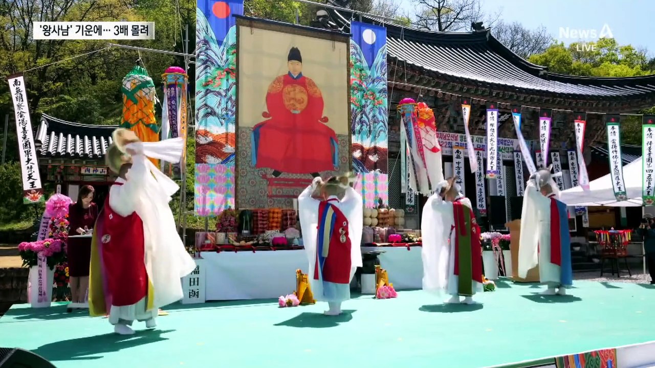 ‘왕사남’ 기운에…단종문화제 3배 인파 몰렸다