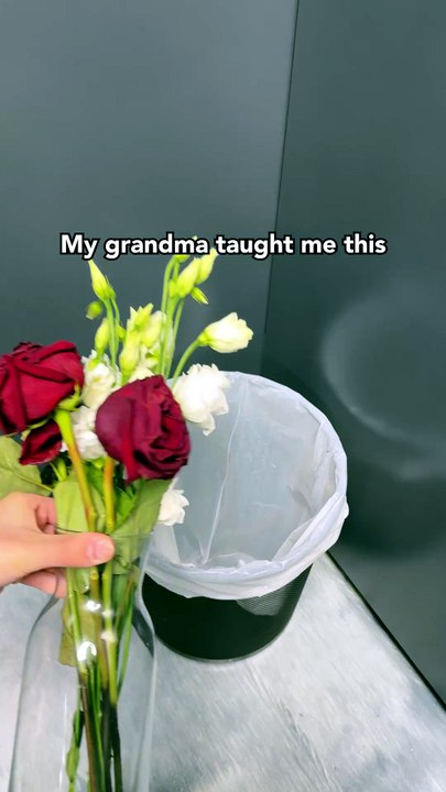 Transform old flowers into rose oil🌹