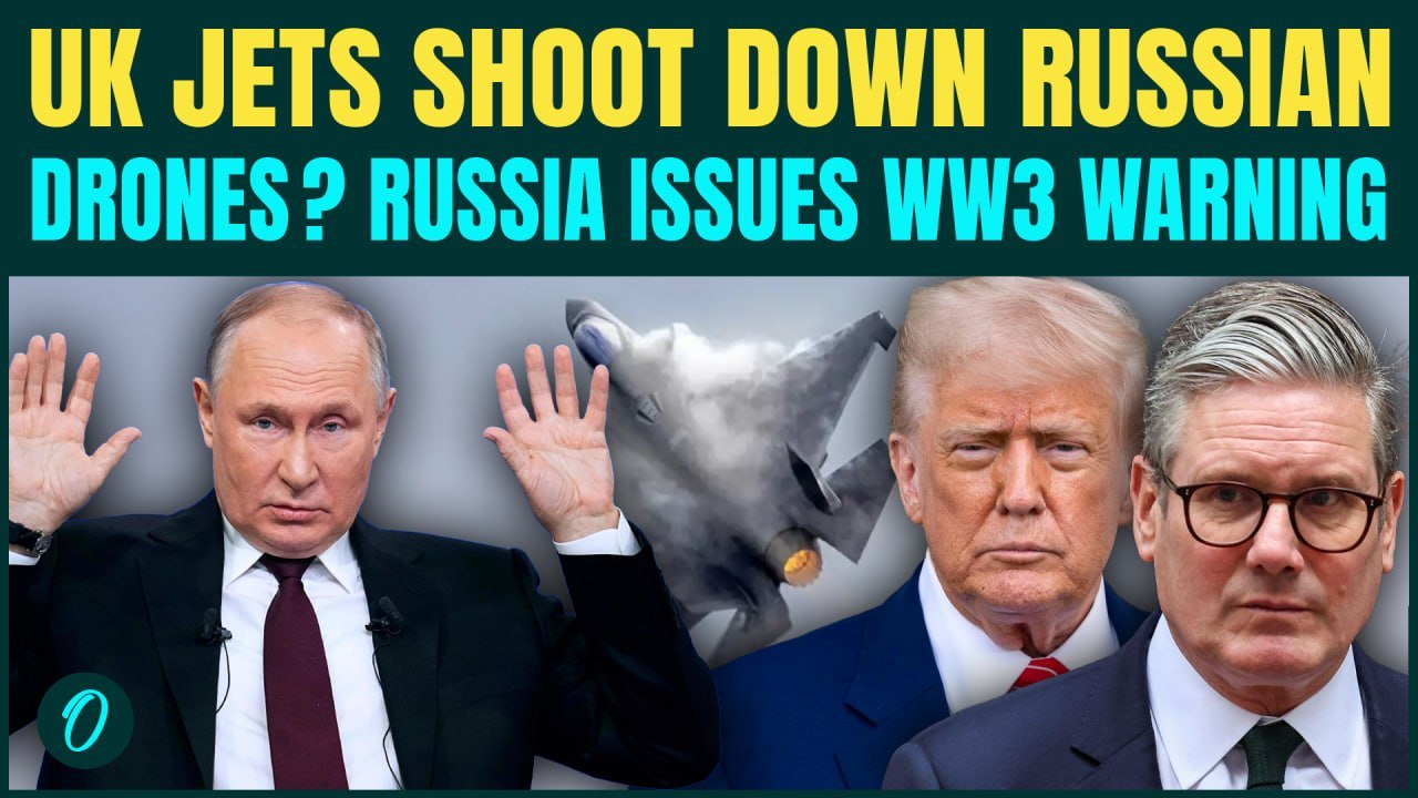 UK Jets Shot Down Russian Drones Over Romania? Russia Decides To BOMB UK Assets In WW3 Warning?