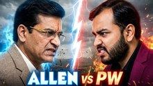 JEE Main 2026 Result के बाद ALLEN vs Physics Wallah आमने सामने ! BM Sir का Viral Roast या Strategy ?