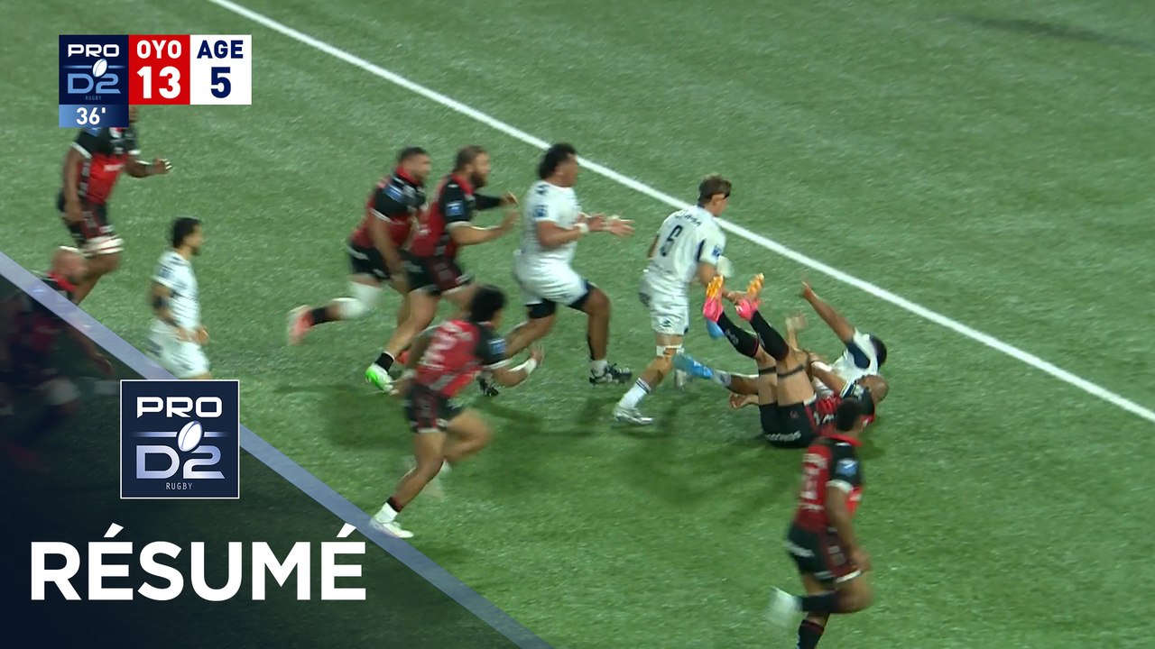 PRO D2 Saison 2025-2026 J28 - Résumé Oyonnax Rugby - SU Agen