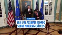 UE e EUA assinam memorando sobre os minerais críticos