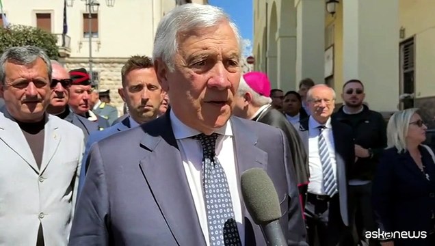 25 aprile, Tajani: Nel mondo troppe dittature che soffocano libertà