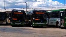 Novos elétricos da Piracicabana do Grupo Comporte. Créditos: Wanderson Kalleb