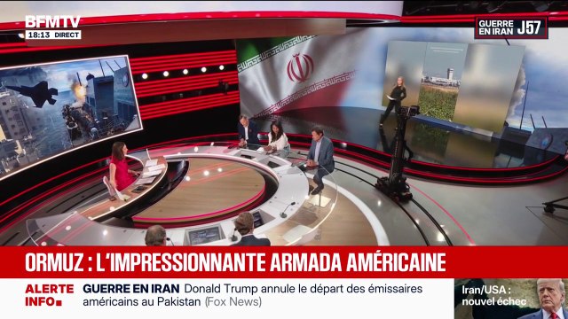 LES ÉCLAIREURS - Détroit d'Ormuz: l'impressionnante armada américaine