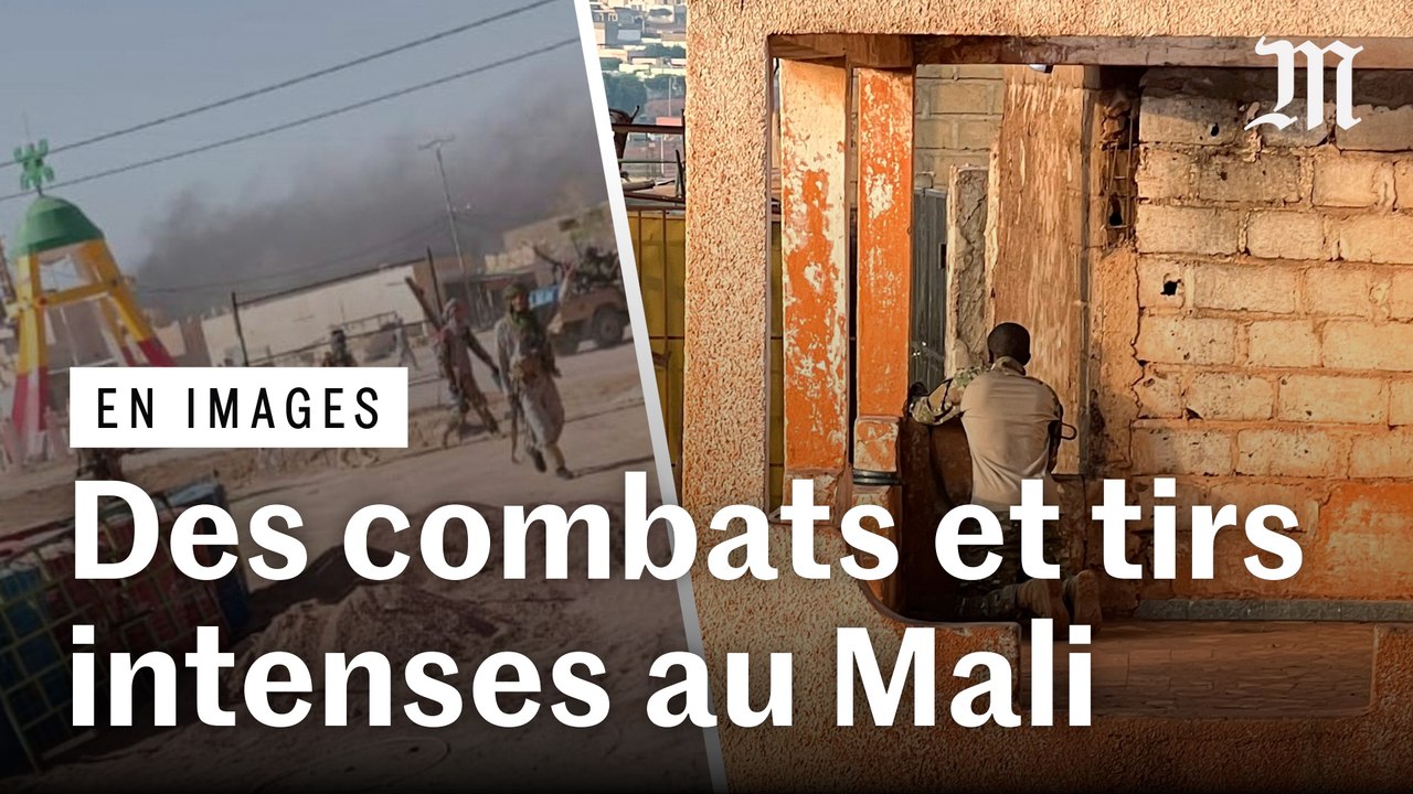 Mali : les premières images des attaques de « groupes terroristes » contre plusieurs villes