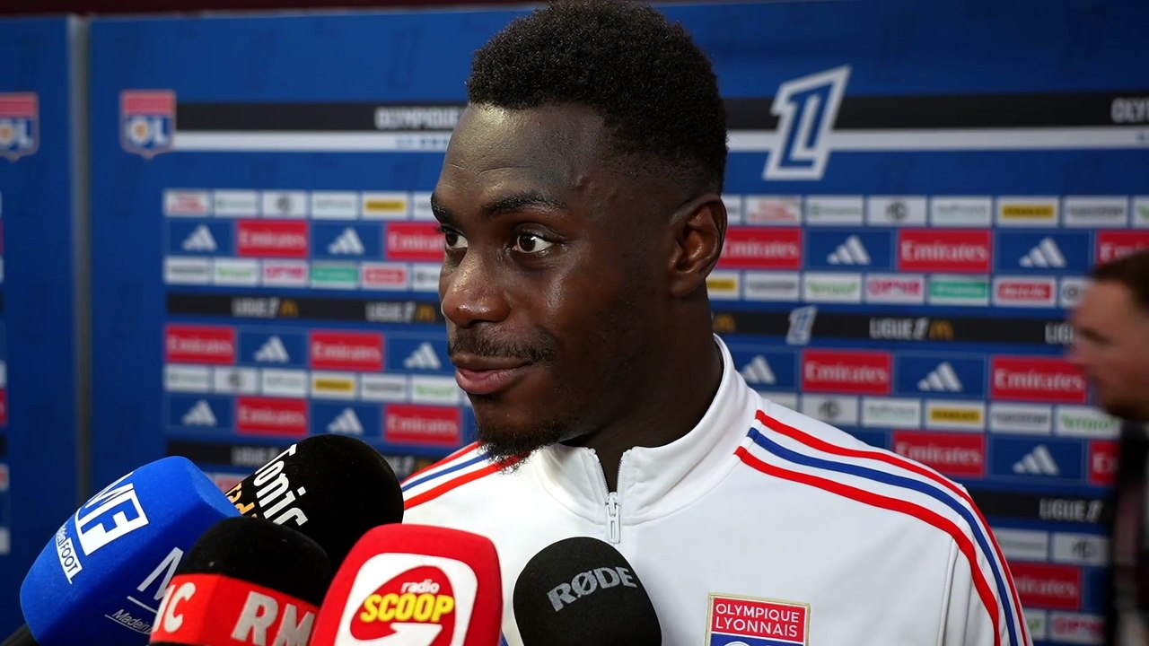 « Aujourd'hui, on a remporté une première finale » : Moussa Niakhaté savoure le succès lyonnais à Auxerre - Foot - Ligue 1 - Lyon