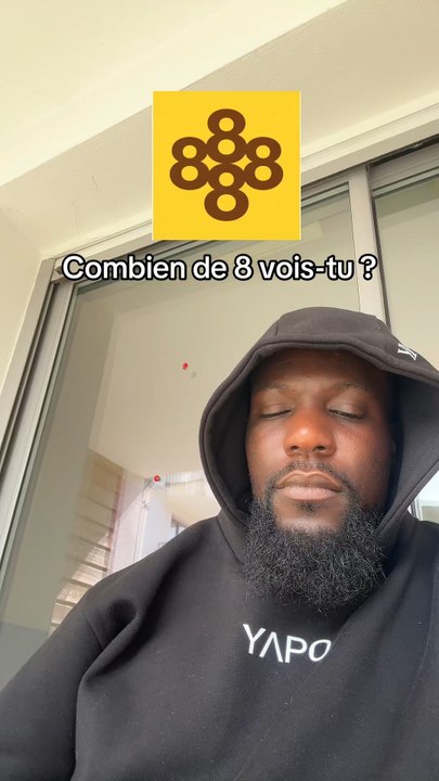 Combien de 8 est ce que tu vois ? | abonne toi (rejoins les Capuchés 🖤 lien bio)