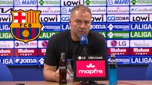 Hansi Flick no se confía tras tropiezo del Real Madrid y victoria del Barcelona: "No está hecho"