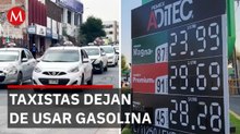 Taxistas cambian gasolina por gas natural ante alza de combustibles en Chihuahua