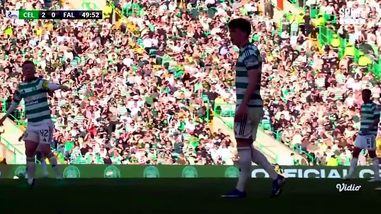 Celtic Vs Falkirk 2 half