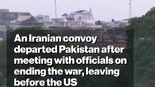 Iran leaves after talks with Pakistan, no talks with U.S.
