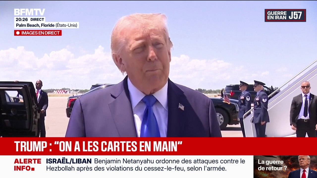 Iran et pourparlers au Pakistan: "Cela fait trop de déplacements", déclare Donald Trump